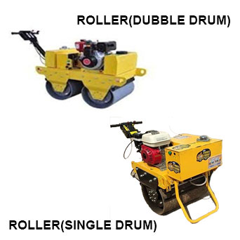 WALK BEHIND  ROLLER SINGLE/ DUBBLE DRUM